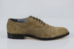 Туфлі чоловічі оксфорди Made in Italy 5240м 44 р 29.5 см коричневий 5241