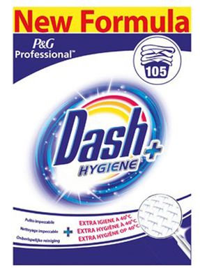 Порошок пральний Dash Hygiene+ 105  прань  6.8 кг