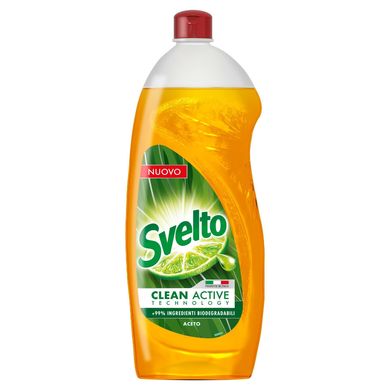 Засіб для миття посуду Svelto з екстрактами лимона 935 мл
