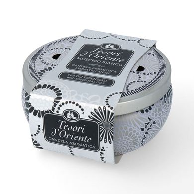 Ароматична свічка Tesori d'Oriente White Musk Scented Candle 200 г
