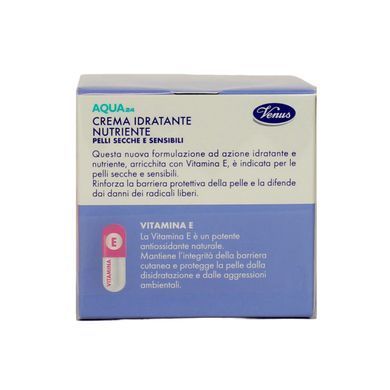 Крем VENUS CR.AQUA24 VITAMINA E   зволожуючий  антивіковий  50мл