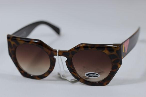 Сонцезахисні окуляри Оригінальні форми See Vision Італія 6144G колір лінзи коричневий градієнт 6144