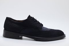 Туфли мужские броги prodotto Italia 7100м 29.5 см 44 р темно-синий 7100