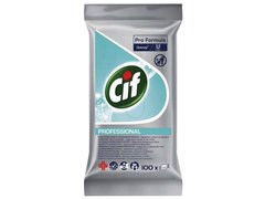 Многофункциональные чистящие салфетки Cif Pro Formula PROFESSIONAL 100 шт