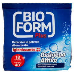 Стиральный порошок Bioform PLUS Igienizzante с активным кислородом 18 стирки 990 г
