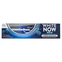 Зубна паста Mentadent White now men 75 ml