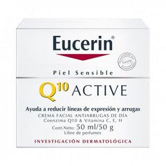 Активный крем против морщин Eucerin Q10 предназначен для сухой кожи с натуральным коэнзимом Q10