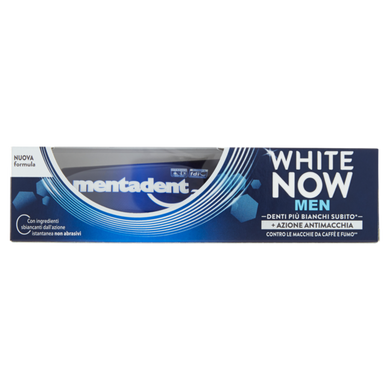 Зубная паста Mentadent White now men 75 ml