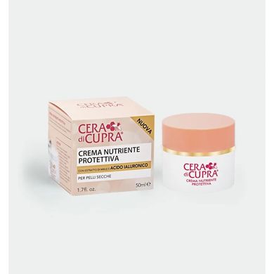 Крем для лица Cera di Cupra Crema nutriente protettiva per pelli secche питательный и защитный антивозрастной крем для сухой кожи 50 мл