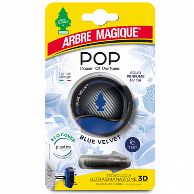 Автомобільний ароматизатр ARBRE MAGIQUE "POP" BLUE VELVET 9.5 г