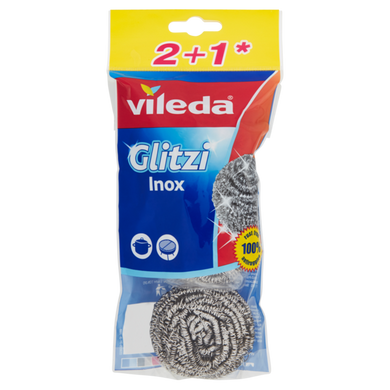 Спираль для мытья посуды Glitzi Inox Vileda 3 шт
