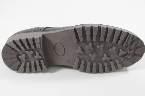 Туфли мужские броги prodotto Italia 1515м 28.5 см 42 р темно-серый 1515