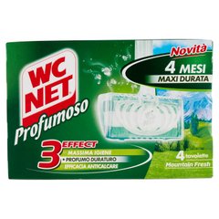 Освежитель для унитаза WC NET аромат Горной свежести 4 шт