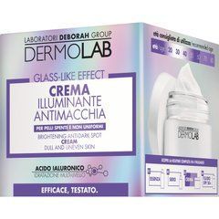 Крем для лица DERMOLAB &laquo;Эффект стекла&raquo;, шаг 3; легкий, быстро впитывающийся осветляющий крем против пятен для тусклой, неровной кожи; подходит для возраста 20, 30, 40 лет; 50 мл