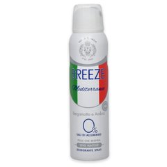 Дезодорант спрей Breeze deo spray Mediterraneo 150ml