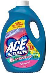 Рідкий засіб для прання Ace Detersivo Liquido Colorati Igienizzante  38 праннь 1980 мл