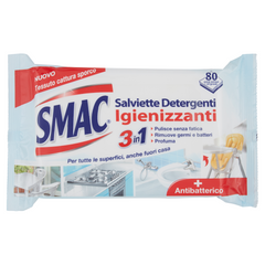 Универсальные салфетки для чистки SMAC 3в1 80 шт