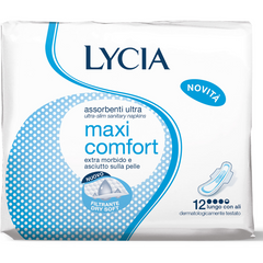 Гигиенические прокладки LYCIA MAXI COMFORT 12 шт