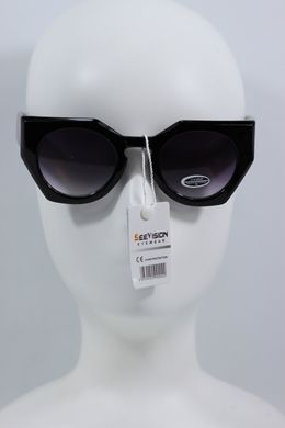 Сонцезахисні окуляри Оригінальні форми See Vision Італія 6144G колір лінзи чорний градієнт 6147