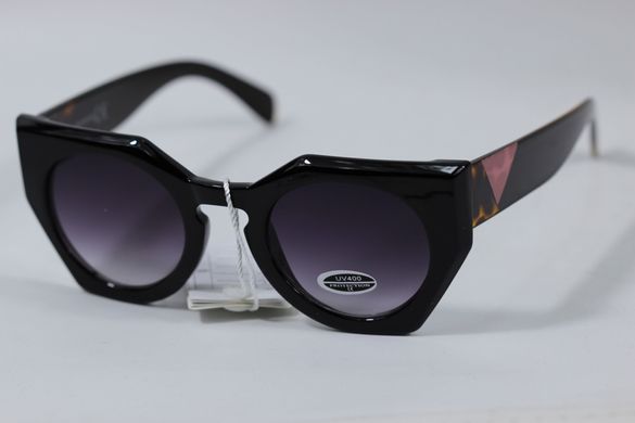 Сонцезахисні окуляри Оригінальні форми See Vision Італія 6144G колір лінзи чорний градієнт 6147