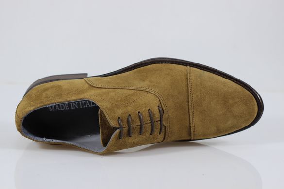 Туфлі чоловічі оксфорди Made in Italy 5244м 42 р 28.5 см коричневий 5244