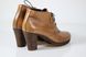 Ботинки женские prodotto Italia 39 р 25.5 см светло-коричневый 4201