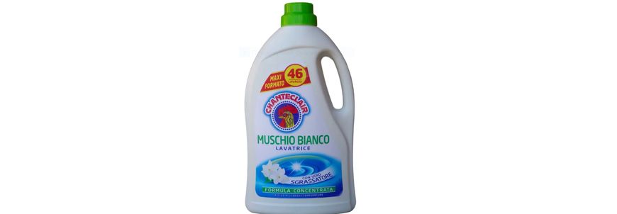 Рідкий засіб для прання CHANTE CLAIR  Muschio Bianco  46 прань 2070 ml