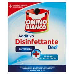 Дезінфікуюча добавка  Omino Bianco Additivo Disinfettante Deo+ 450 г