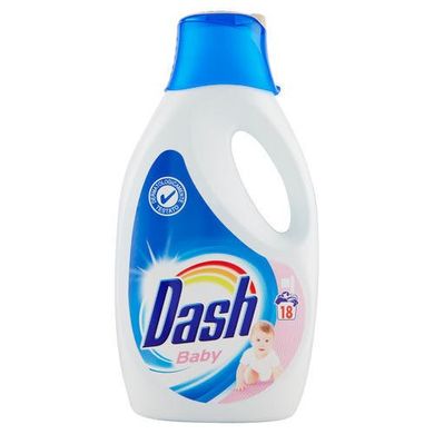 Рідкий засіб для прання дитячий DASH 18 прань