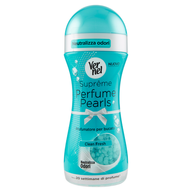 Кондиціонер для прання в гранулах VERNEL Supreme Perfume Pearls Neutralizza Odori Clean Fresh (blu) 260 г
