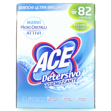 Пральний порошок Ace Detersivo Polvere Classico 82 прання 5330г