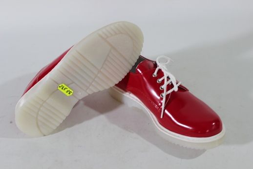 Туфлі на шнурках prodotto Italia 34 р 22.5 см Червоний 0003
