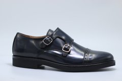 Туфлі чоловічі монки ARTIGIANI CONTEMPORANEO 43 р 29 см темно-сині 7587