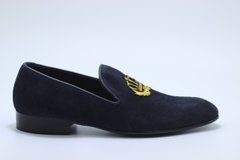 Туфлі чоловічі лофери RENCLER Paris 39 р 26.5 см темно-синій 9357