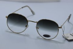 Cолнцезащитные очки круглые See Vision Италия 6082G цвет линз черный градиент 6082