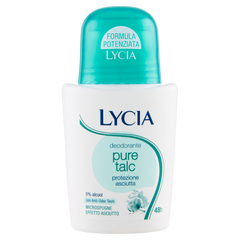 Дезодорант роликовый Lycia deodorante pure talc 48H 50 мл