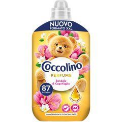 Концентрированный ополаскиватель для белья Coccolino Perfume Sandalo & Caprifoglio Сандал и жимолость 80 стирок 1850 мл