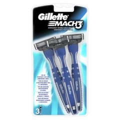 Чоловічі одноразові бритви Gillette Mach3 – 3 шт