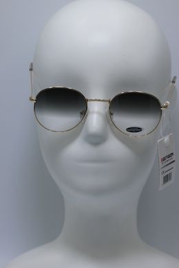 Сонцезахисні окуляри круглі See Vision Італія 6082G колір лінз чорний градієнт 6082