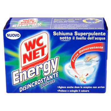 Очисник для унітазу WC NET ENERGY POLVERE  4 шт по 60г