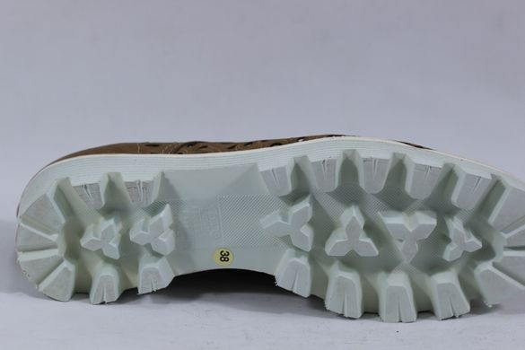 Туфли женские дерби D'ANNA 37 р 24.5 см светло-коричневый 4395