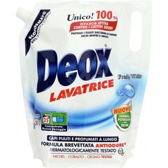 Гель для прання білог Deox Lavatrice Fresh White 25 прань 1375 мл