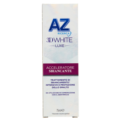 Усилитель для отбеливания зубов AZ 3D White Luxe Acceleratore Sbiancante 75ml.