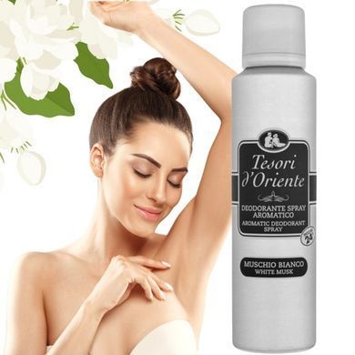 Дезодорант спрей Tesori d'Oriente White Musk Spray Deodorant 200 мл