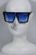 Сонцезахисні окуляри квадратні See Vision Італія 5094G колір лінз синій градієнт 5096