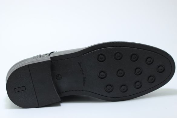 Туфлі чоловічі оксфорди CLASSICO 41 р 27.5 см темно-сірі 9573