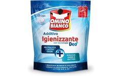 Пятновыводитель или средство для усиления порошка OMINO BIANCO с дезинфицирующим эфектом 10 шт