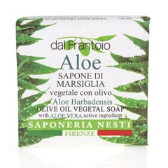 Натуральное мыло Nesti dal frantoio aloe & olive oil алоэ и оливковое масло 100 г