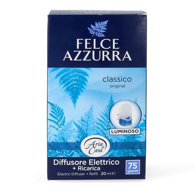 Электрический парфюмерный диффузор PAGLIERI - Felce Azzurra Aria di Casa +запаска