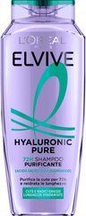 Очищуючий шампунь Elvive Hyaluronic Pure 72H